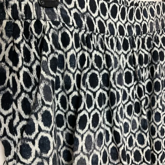 LOFT lot of 2 Leopard Print & Geometric Skirts - Linen and Cotton blends *Coupon - Picture 7 of 15